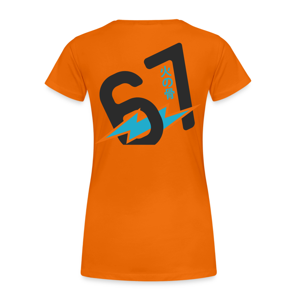 Women’s This Life Owes You Nothing Double Premium T-Shirt - orange