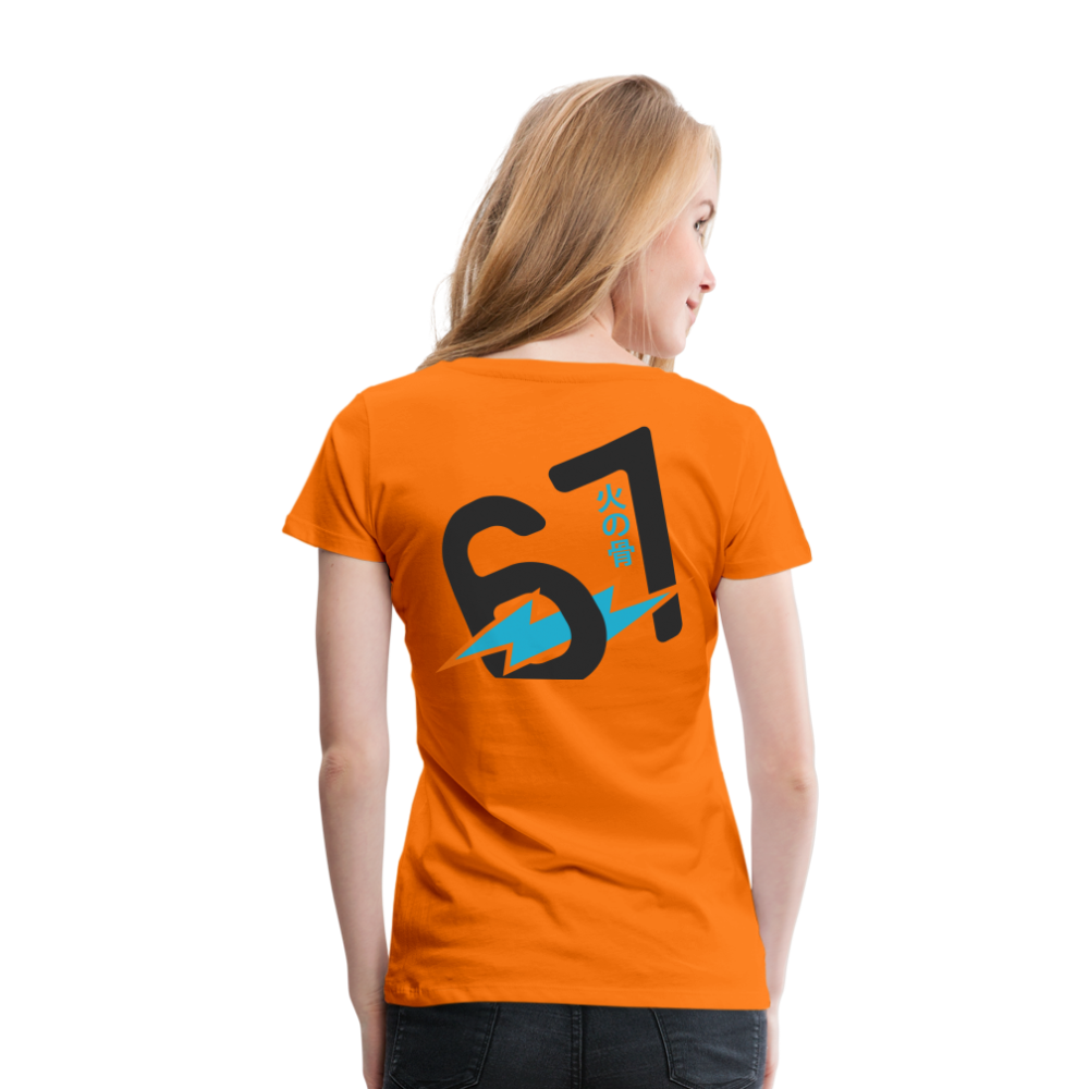 Women’s This Life Owes You Nothing Double Premium T-Shirt - orange