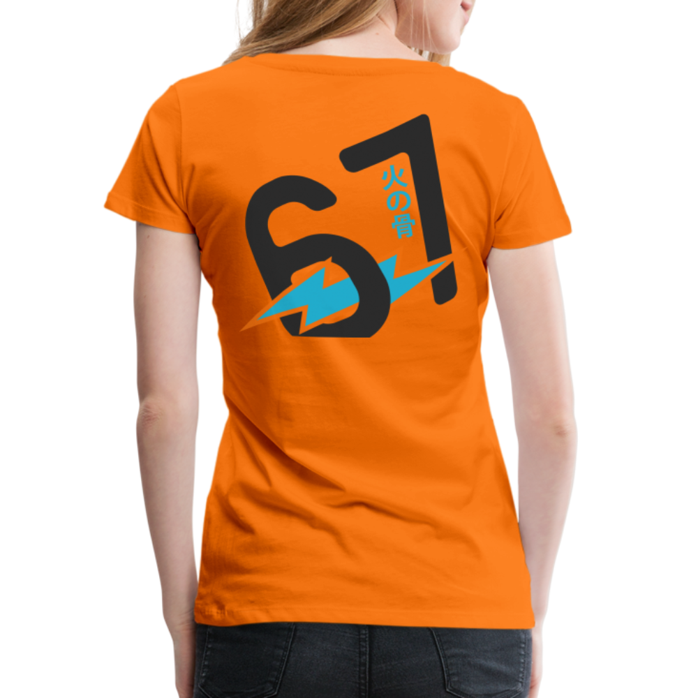 Women’s This Life Owes You Nothing Double Premium T-Shirt - orange