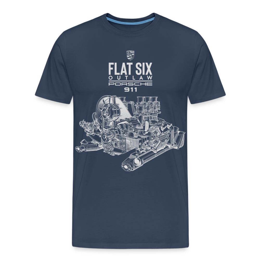 Men’s Outlaw Porsche Premium T-Shirt - navy