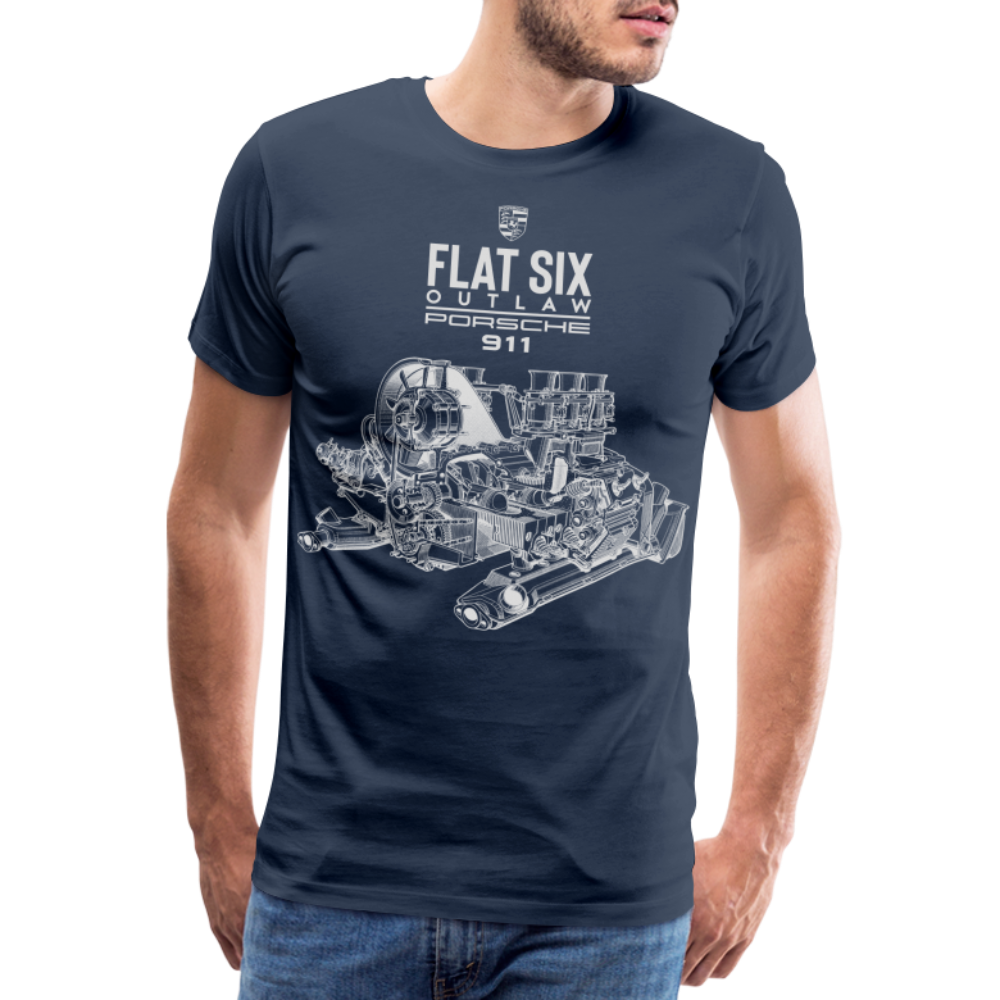 Men’s Outlaw Porsche Premium T-Shirt - navy