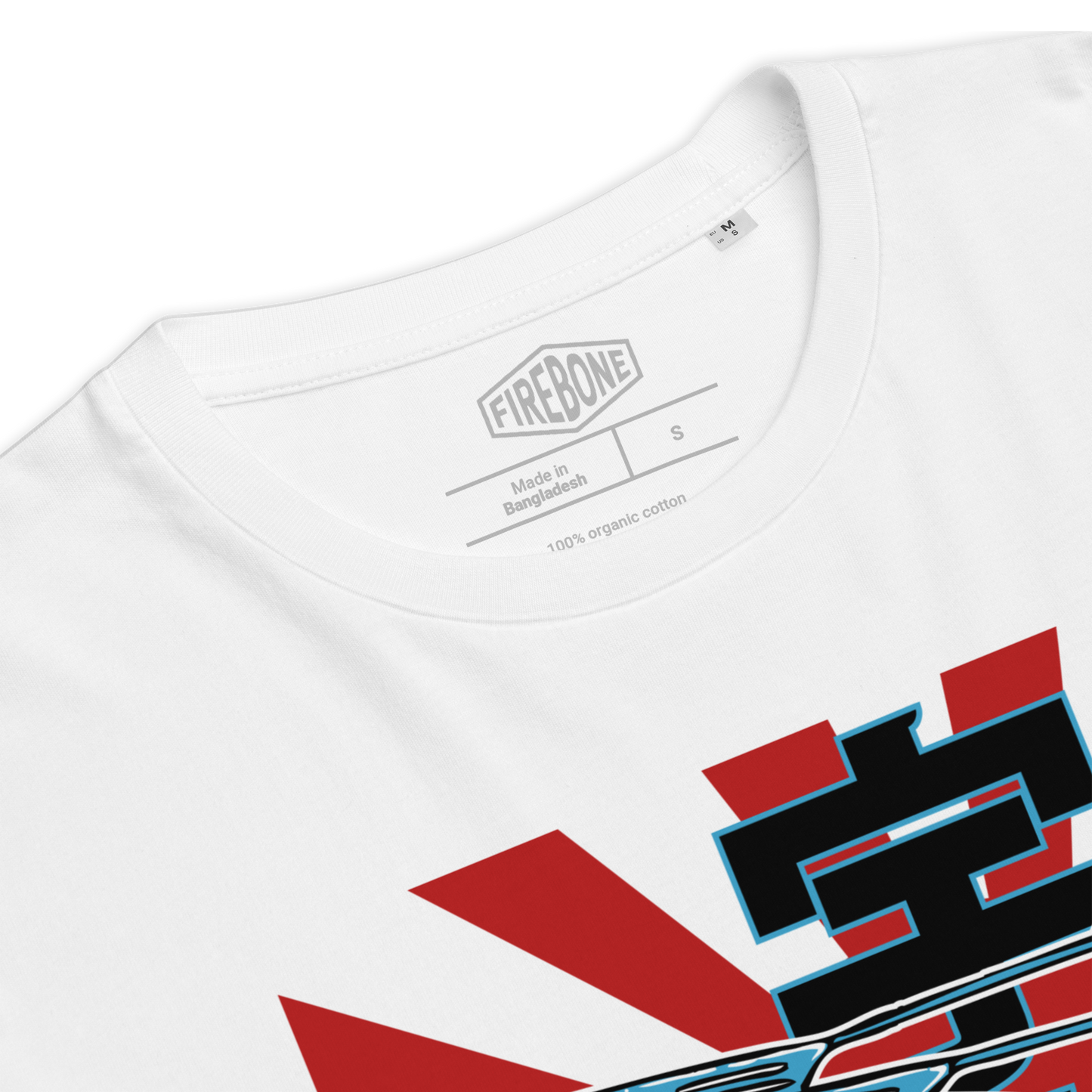 Filthy Quick Space ship - White Organic cotton t-shirt