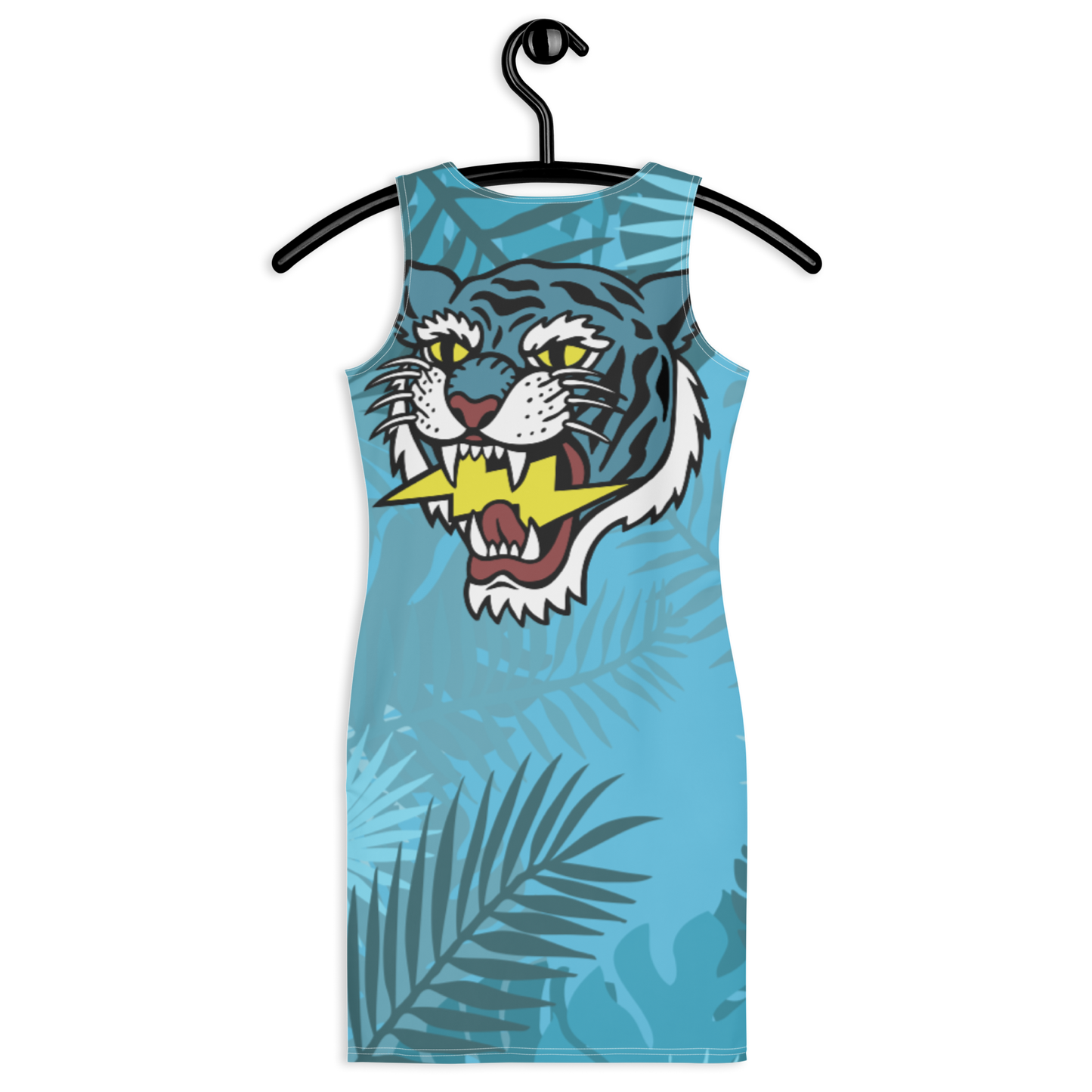 Jungle tiger - Light blue dress - Firebone