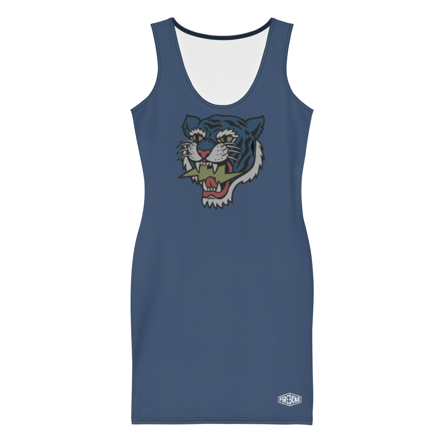 Stealth tiger - Dark blue dress - Firebone