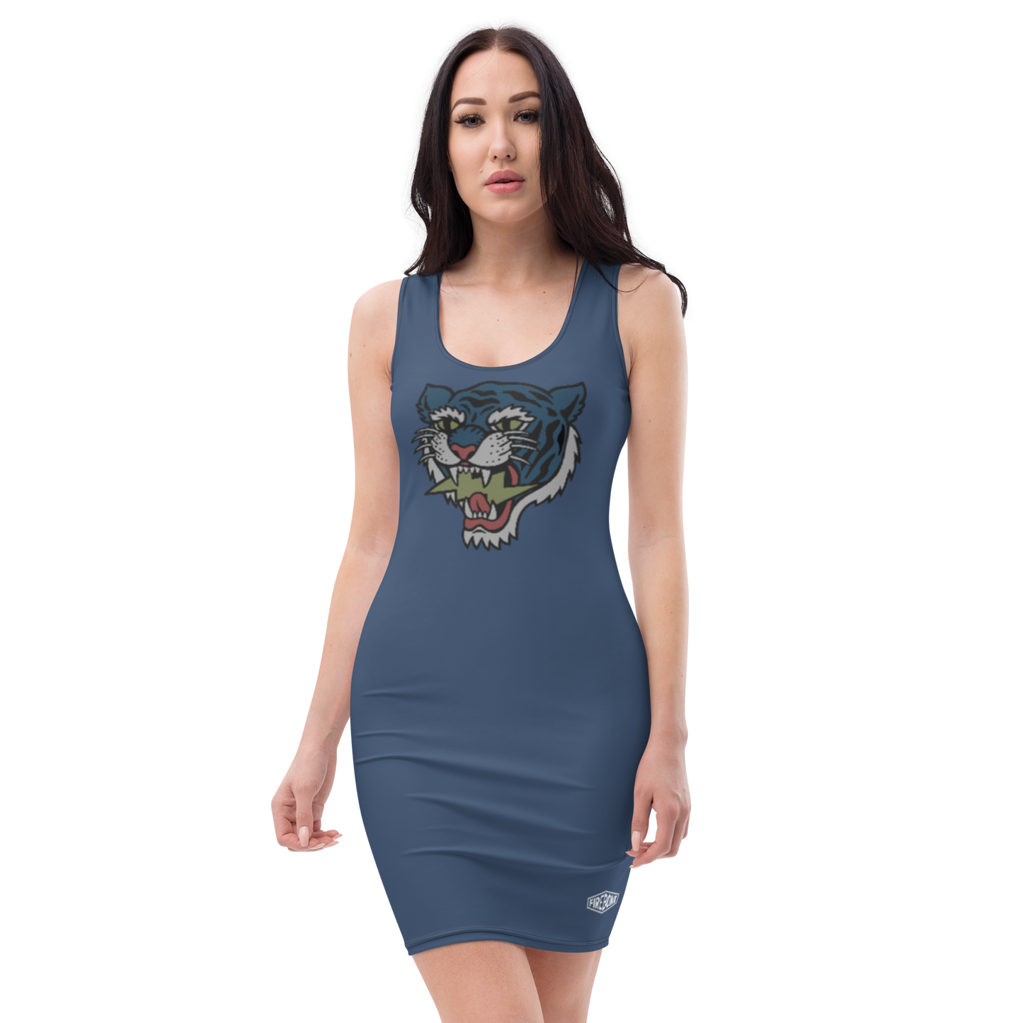Stealth tiger - Dark blue dress - Firebone