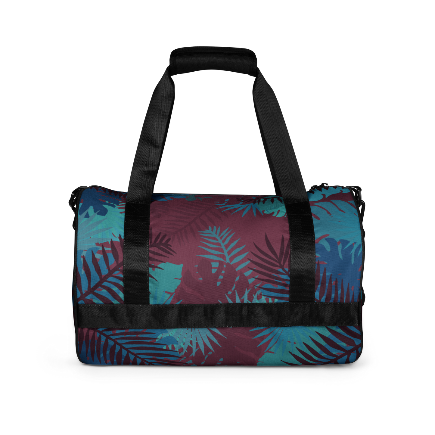 Jungle tiger - Stealth crimson and blue gym bag - Firebone