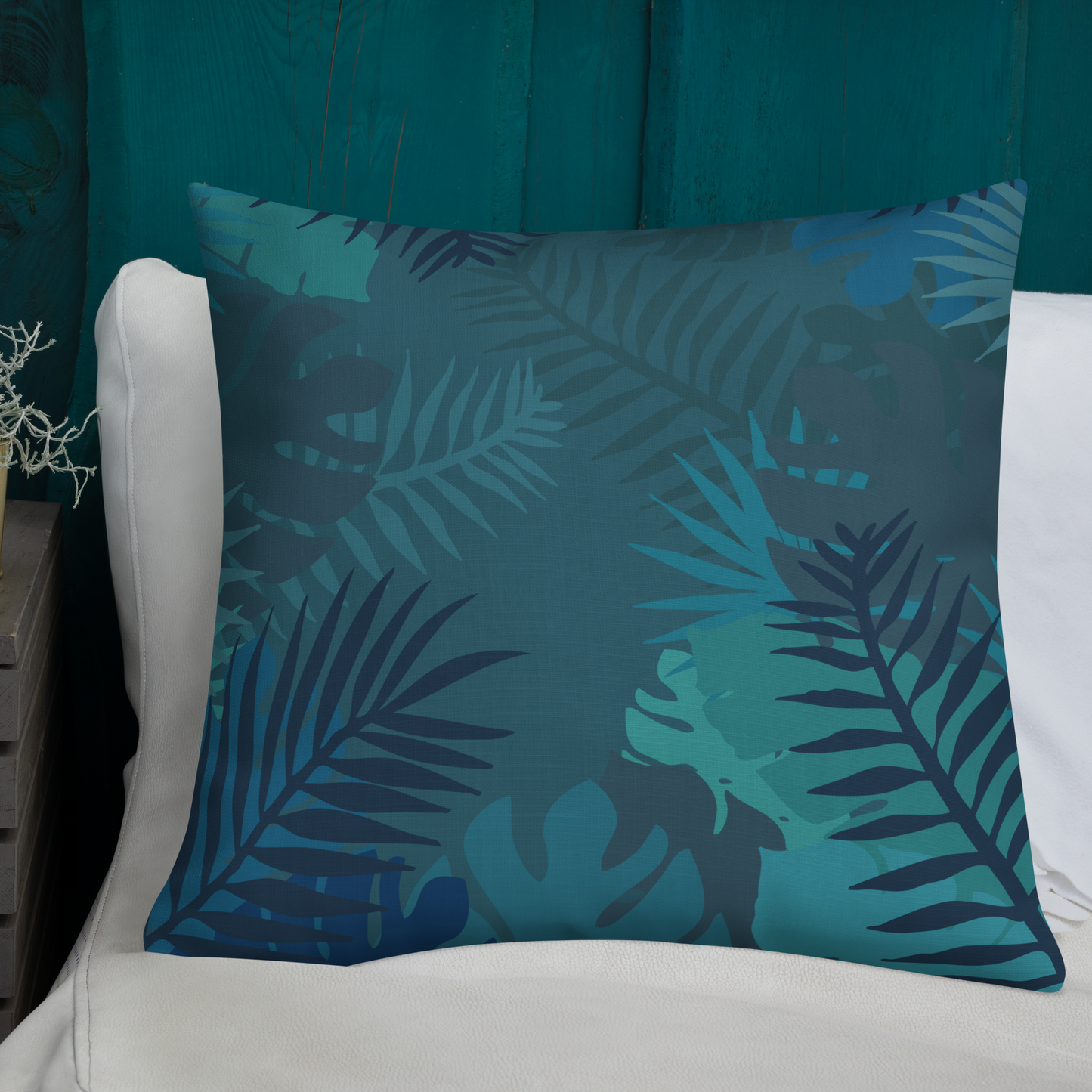 Stay Defiant Tiger - Blue jungle premium cushion - Firebone
