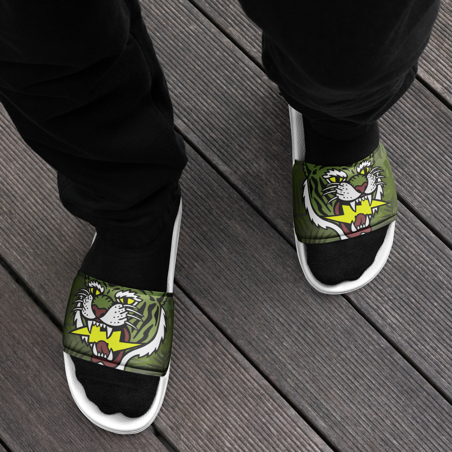 Defiant Tiger - Green Jungle sliders - Firebone