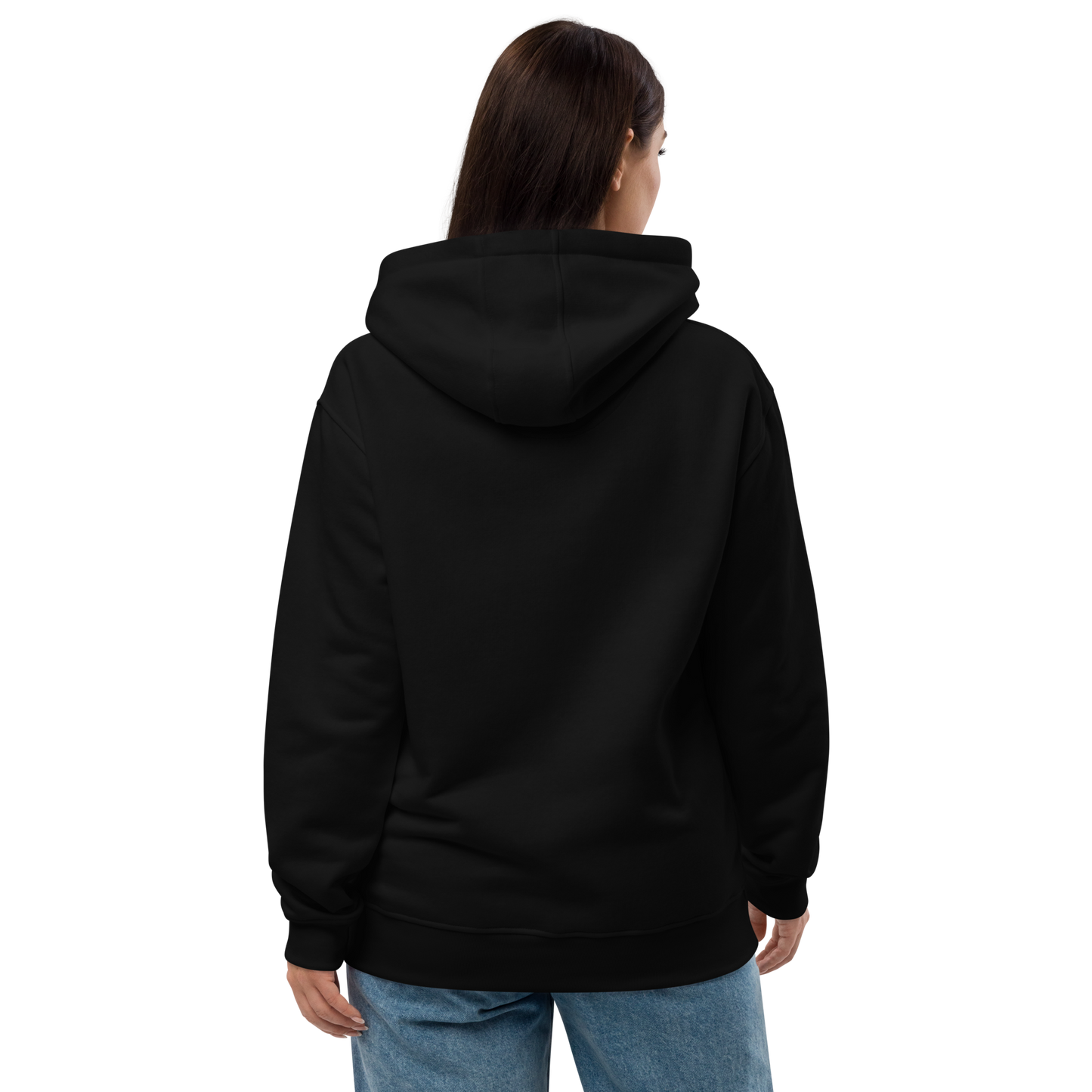 Firebone logo - Pink logo on premium eco hoodie - Firebone