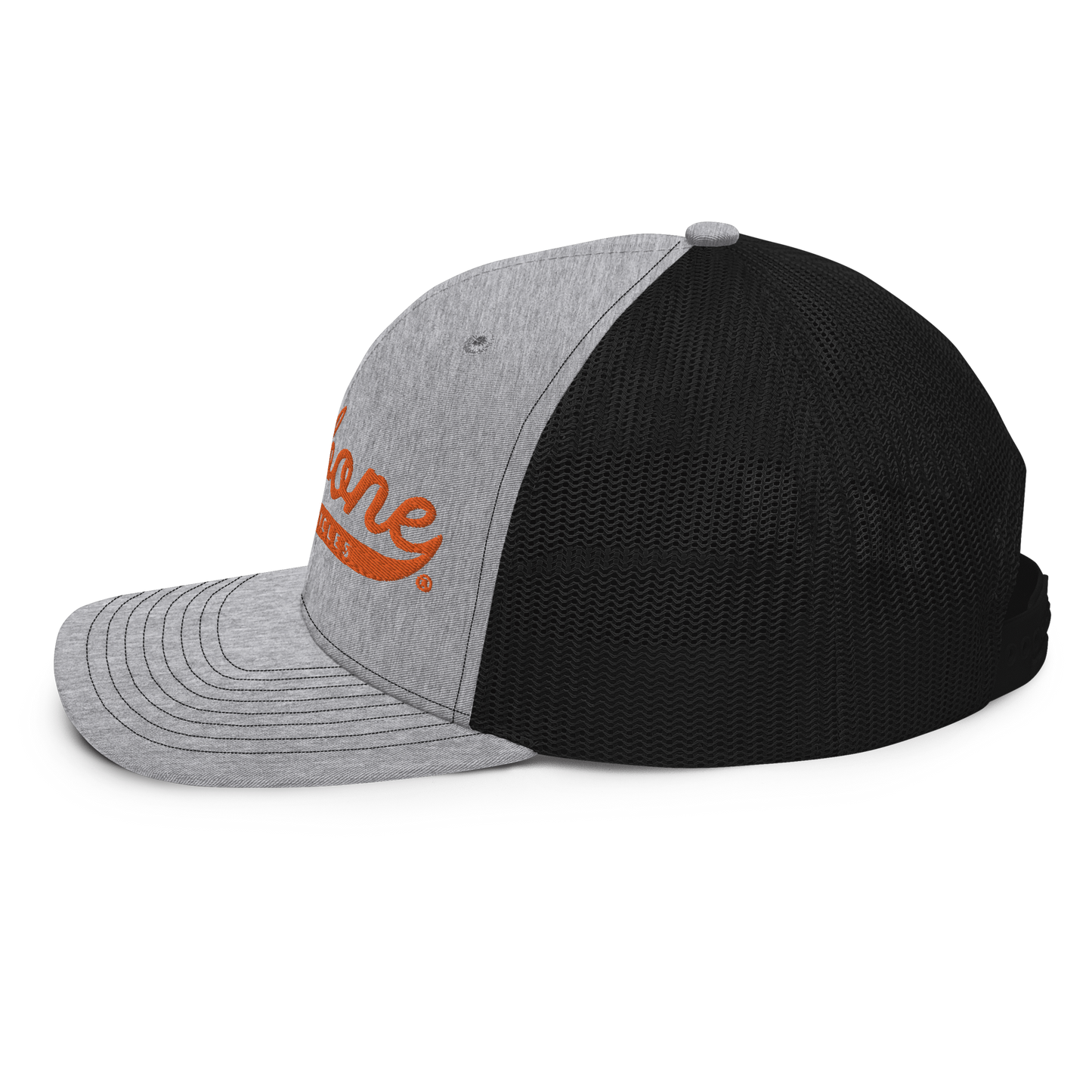 Firebone logo - Orange logo on trucker cap - Firebone