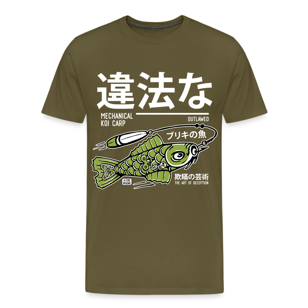 Tin Koi Premium khaki T-Shirt - khaki