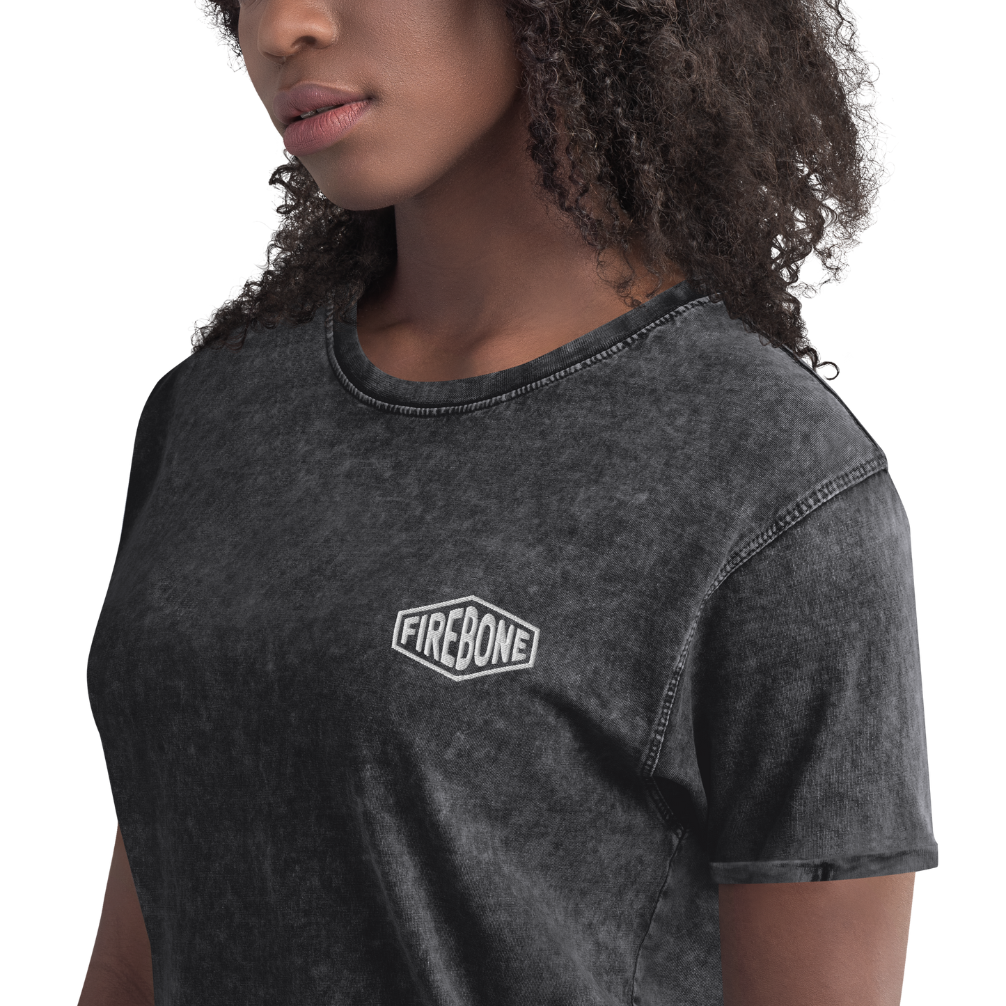 Firebone logo - Denim t-shirt - Firebone