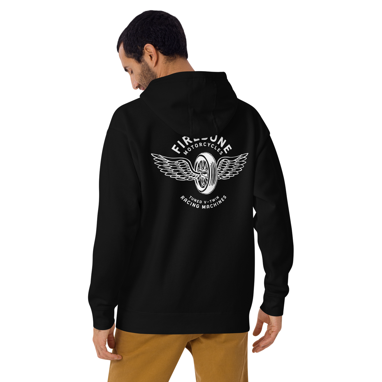 Wheels and Wings - Hoodie - Firebone