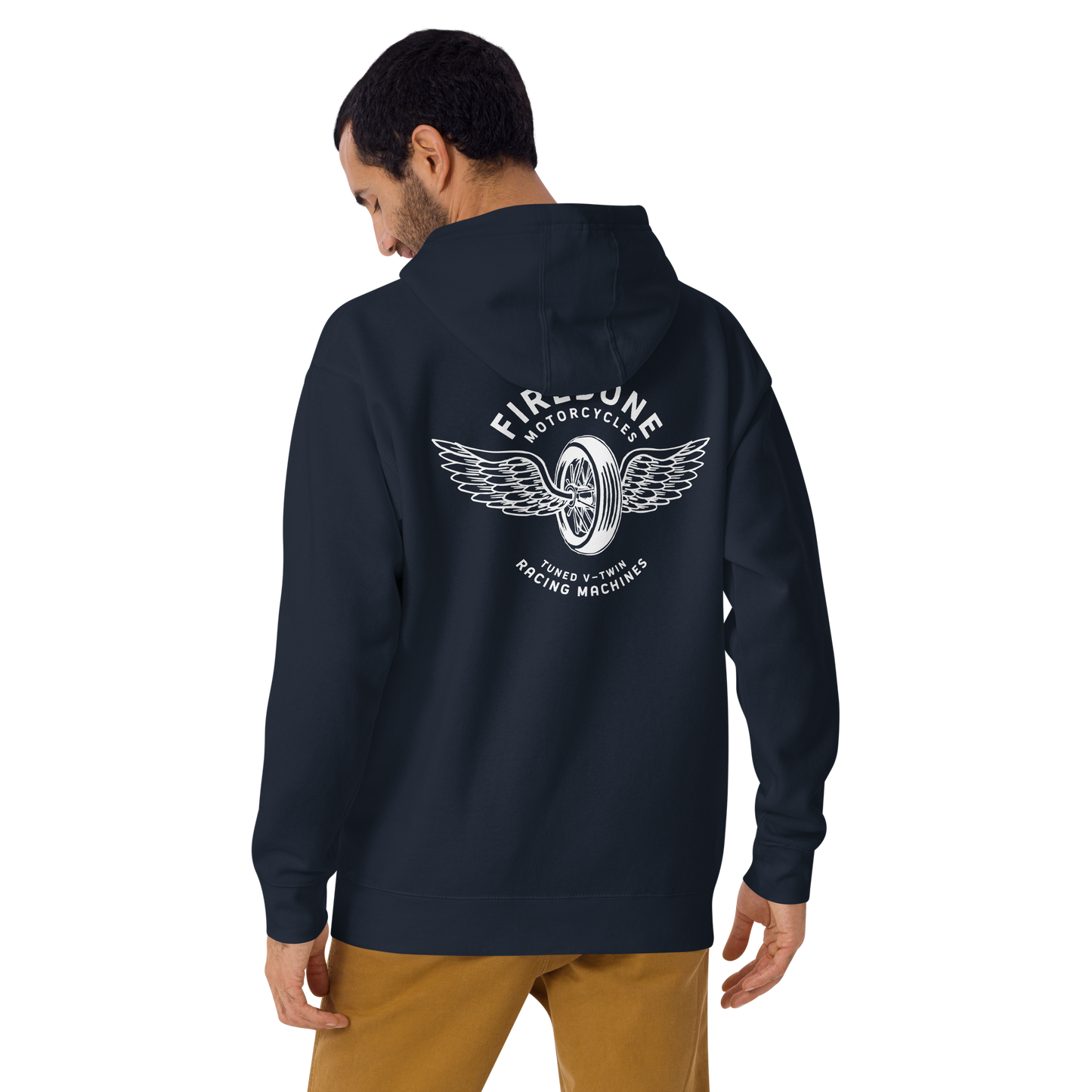 Wheels and Wings - Hoodie - Firebone