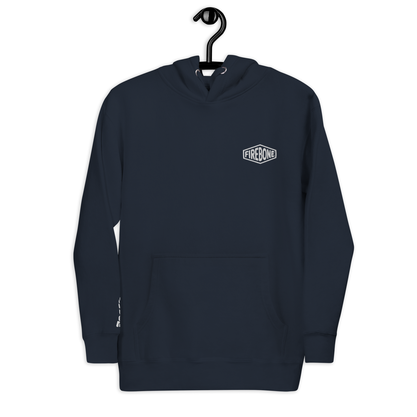 Lightning Tiger - Navy hoodie - Firebone
