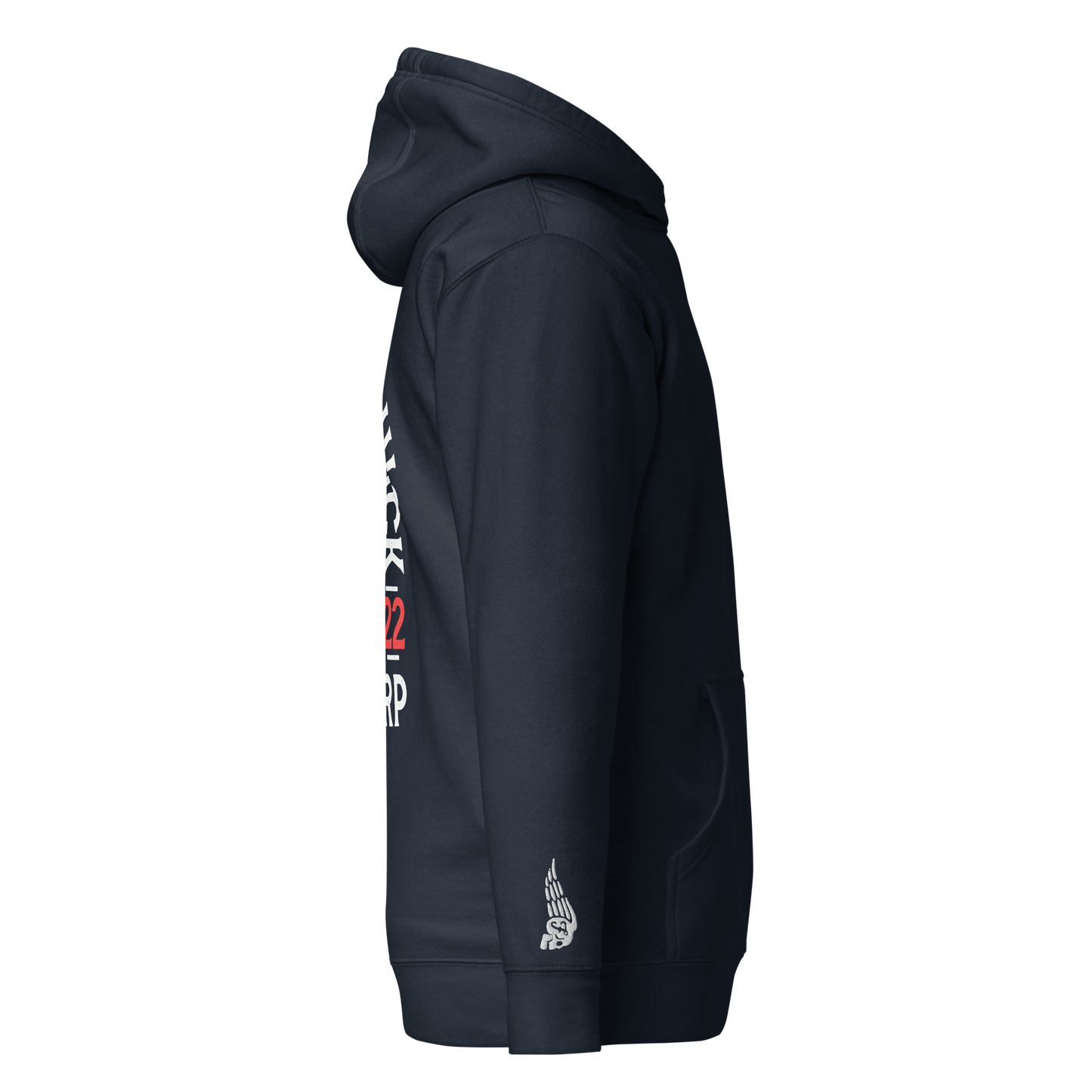Lightning Tiger - Navy hoodie - Firebone