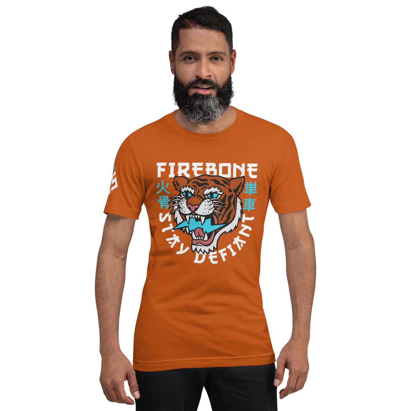 Defiant Tiger - Autumn t-shirt - Firebone