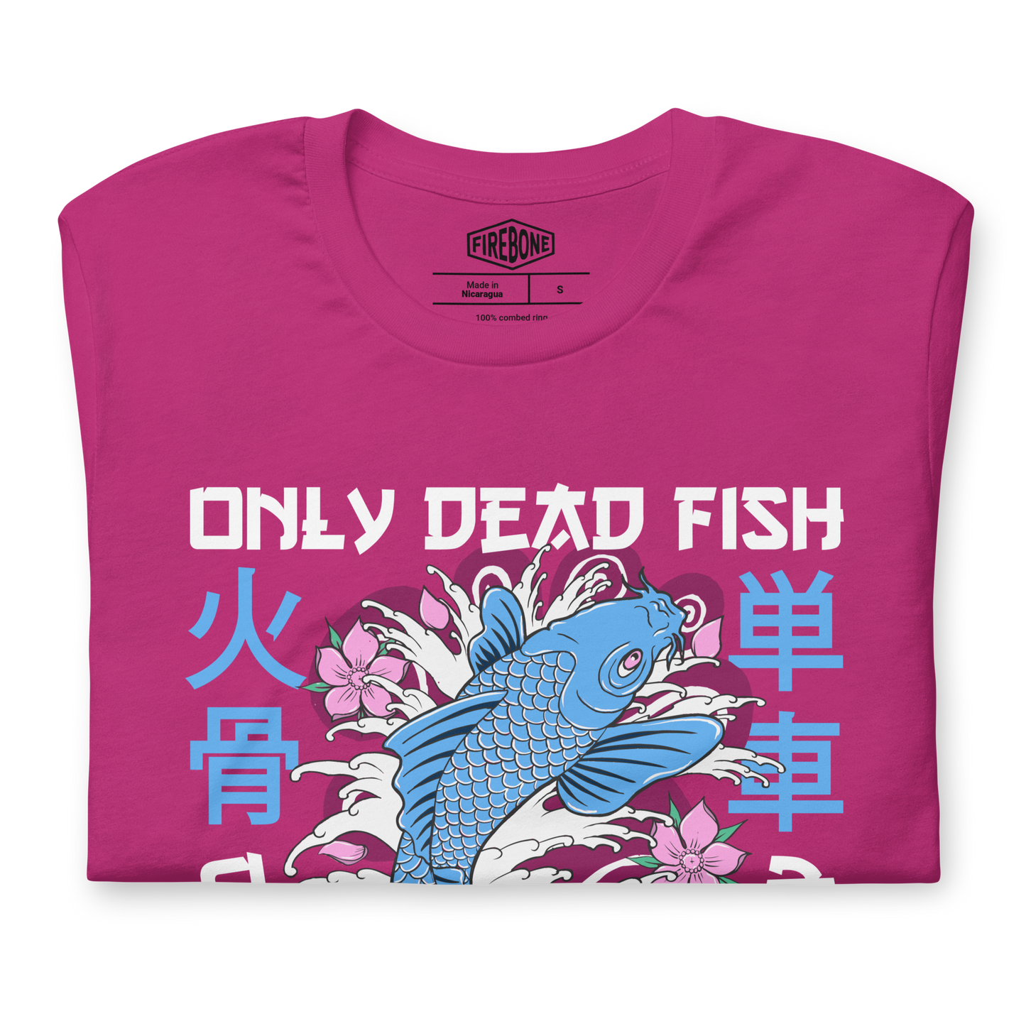 Go with the flow - Berry t-shirt - Firebone