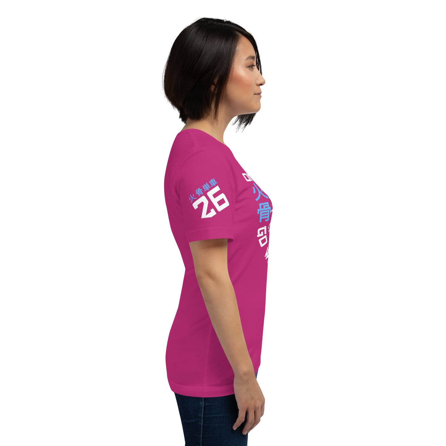 Go with the flow - Berry t-shirt - Firebone