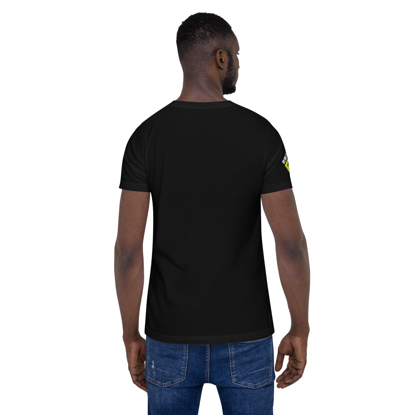 Tin Koi - Lime on black t-shirt - Firebone