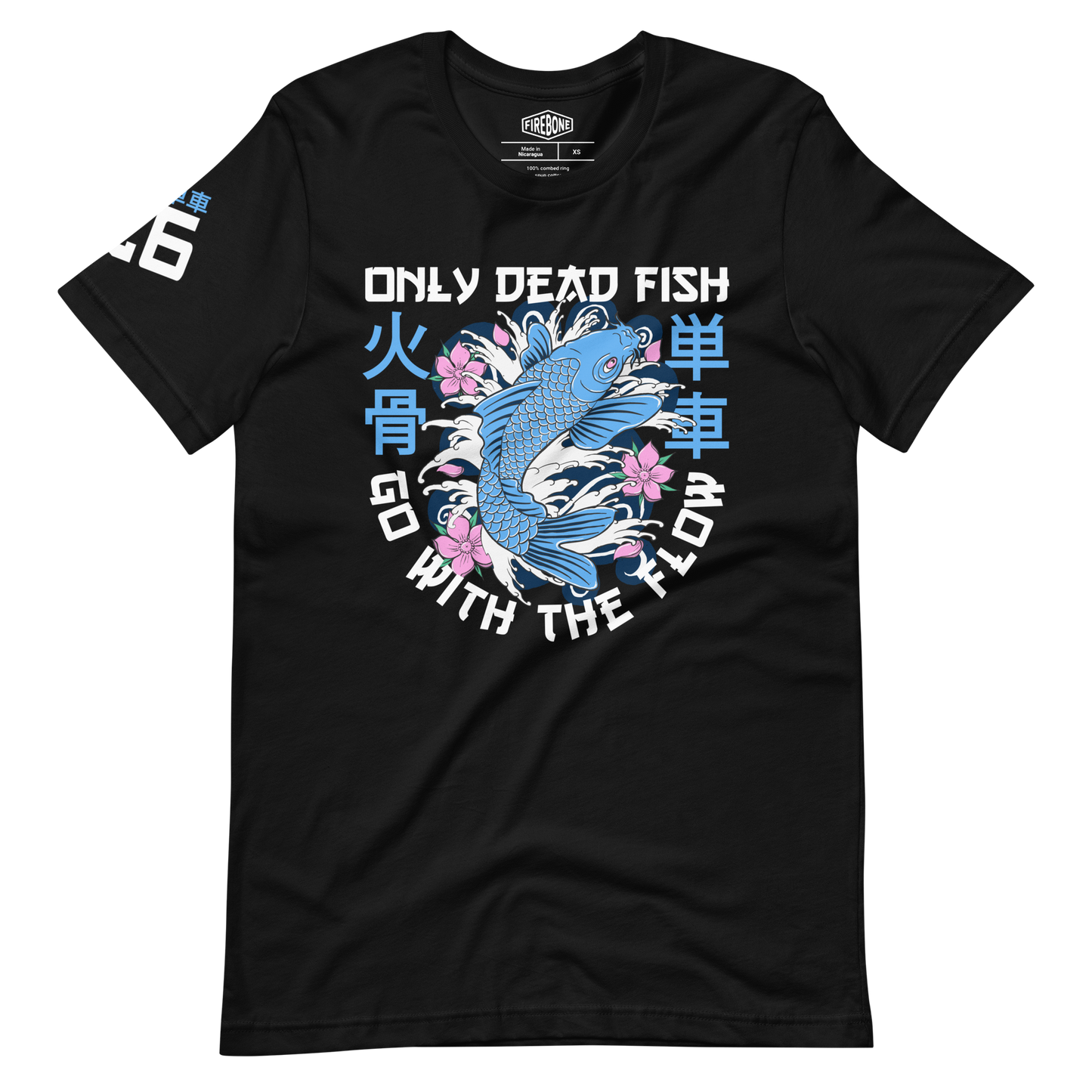 Go with the flow - Dark t-shirts - Firebone