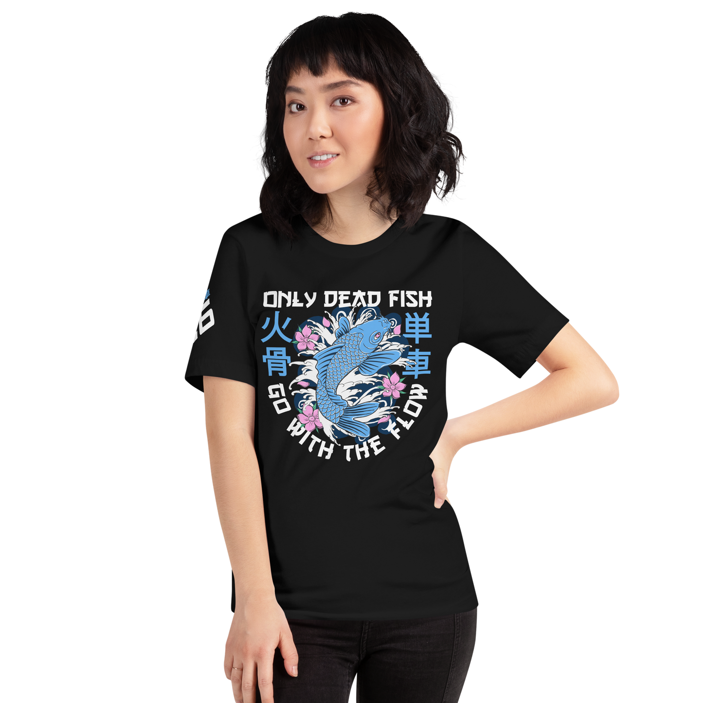 Go with the flow - Dark t-shirts - Firebone