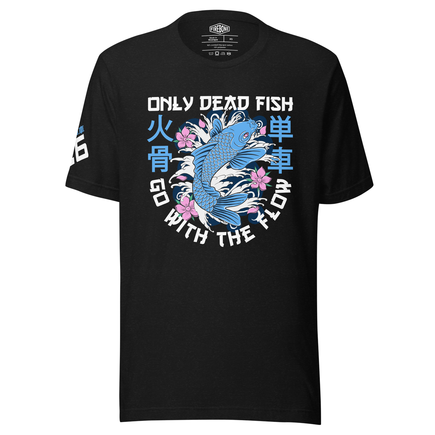 Go with the flow - Dark t-shirts - Firebone