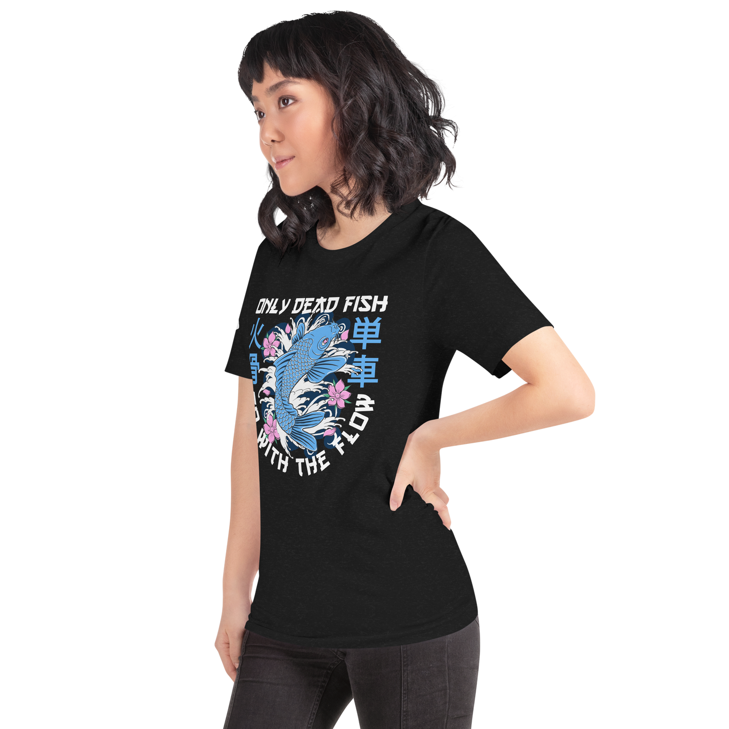 Go with the flow - Dark t-shirts - Firebone