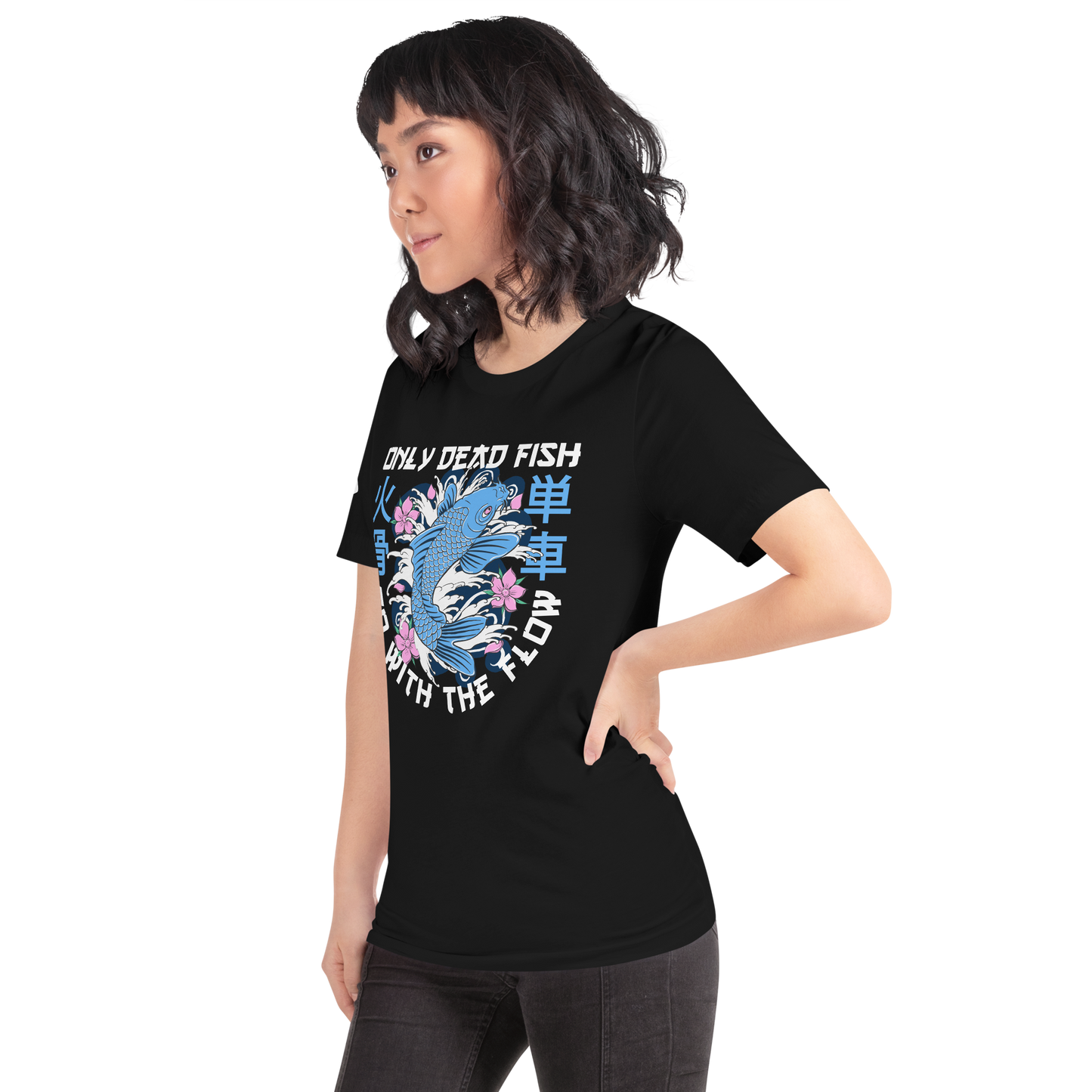 Go with the flow - Dark t-shirts - Firebone
