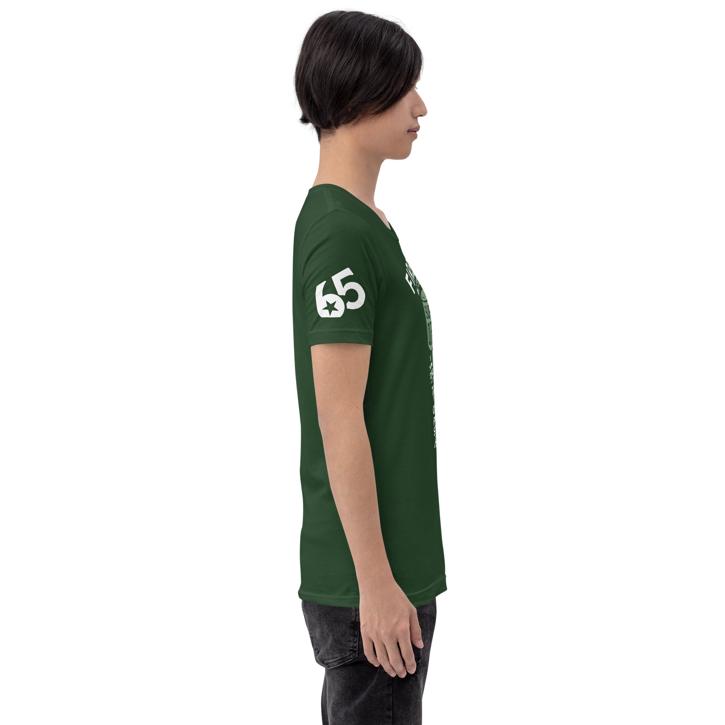 Super Quick Piston - Forest green t-shirt - Firebone