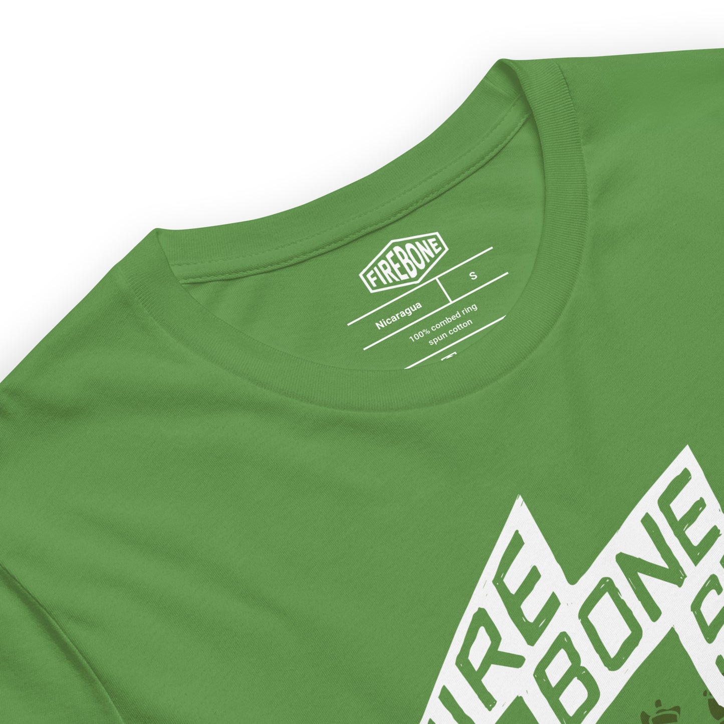 Firebone Steel - Leaf green t-shirt - Firebone