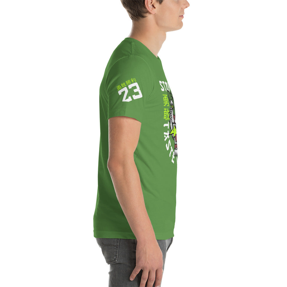 Stay Brave - Leaf green t-shirt - Firebone