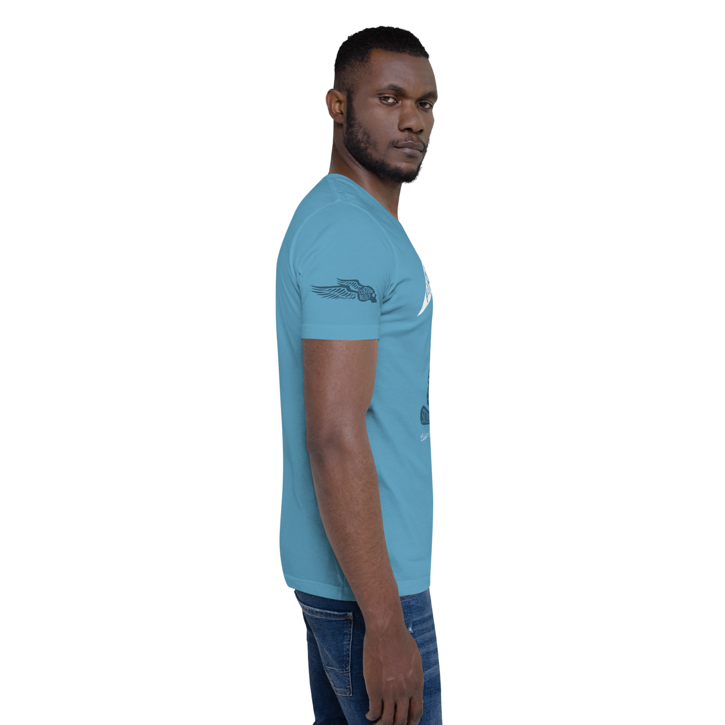 Firebone Steel - Ocean blue t-shirt - Firebone