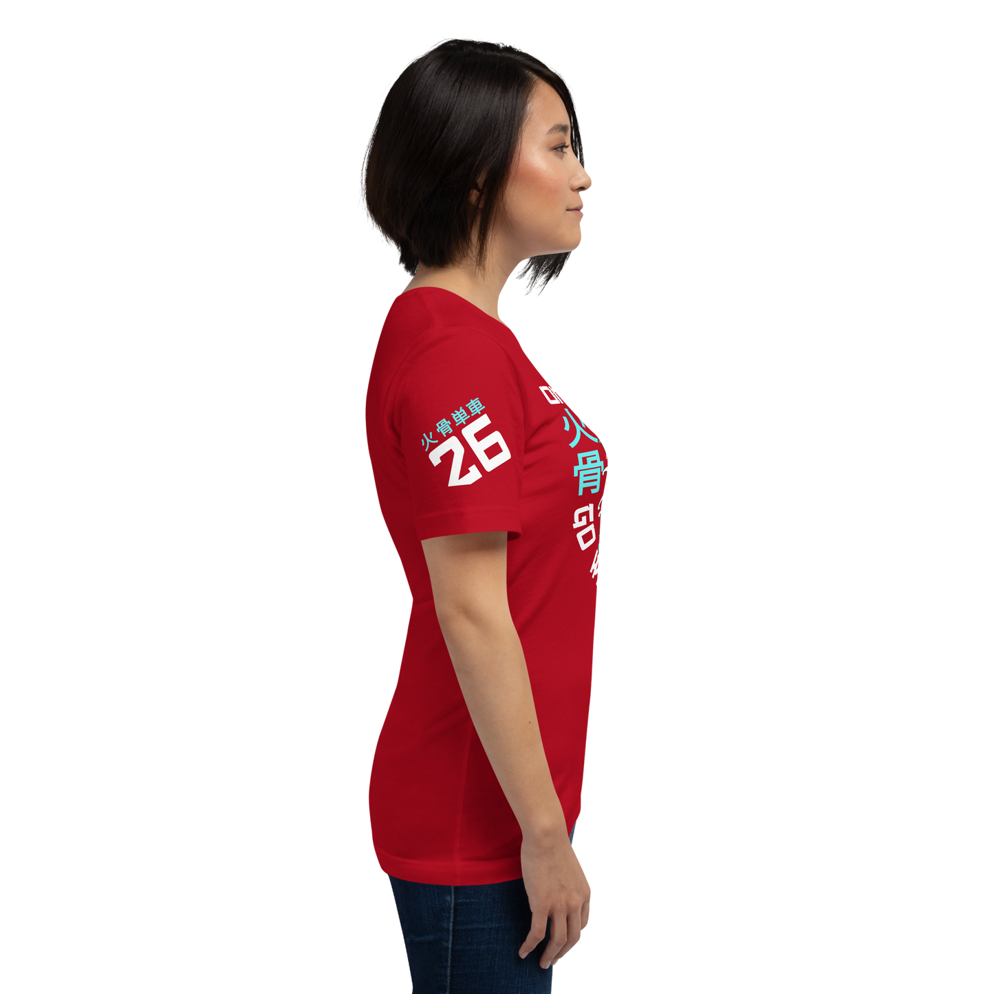 Go with the flow - Red t-shirt - Firebone