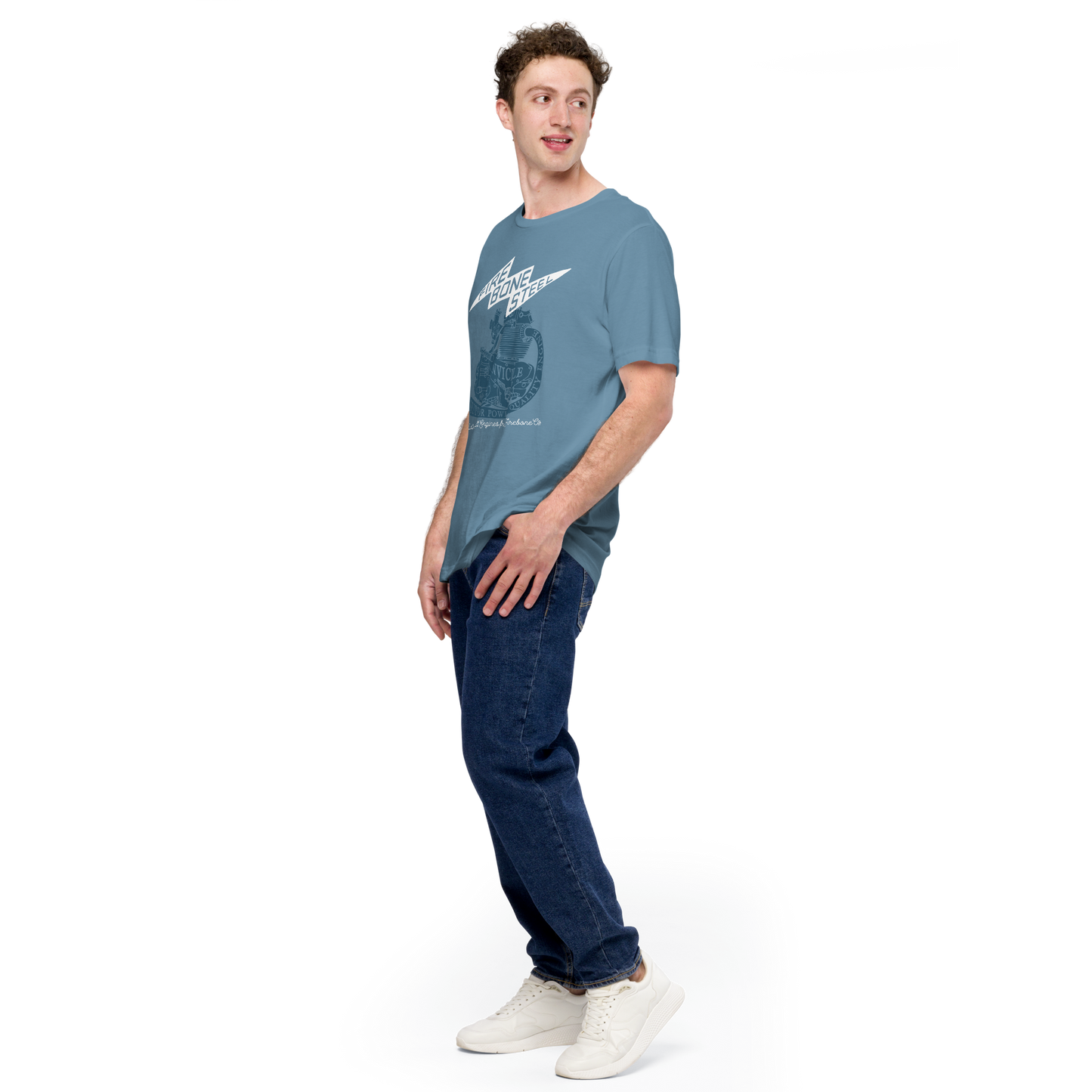 Firebone Steel - Blue 2 t-shirt - Firebone
