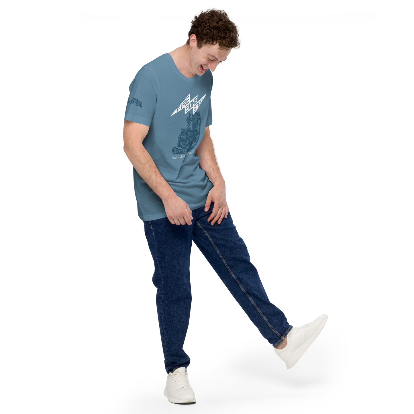 Firebone Steel - Blue 2 t-shirt - Firebone