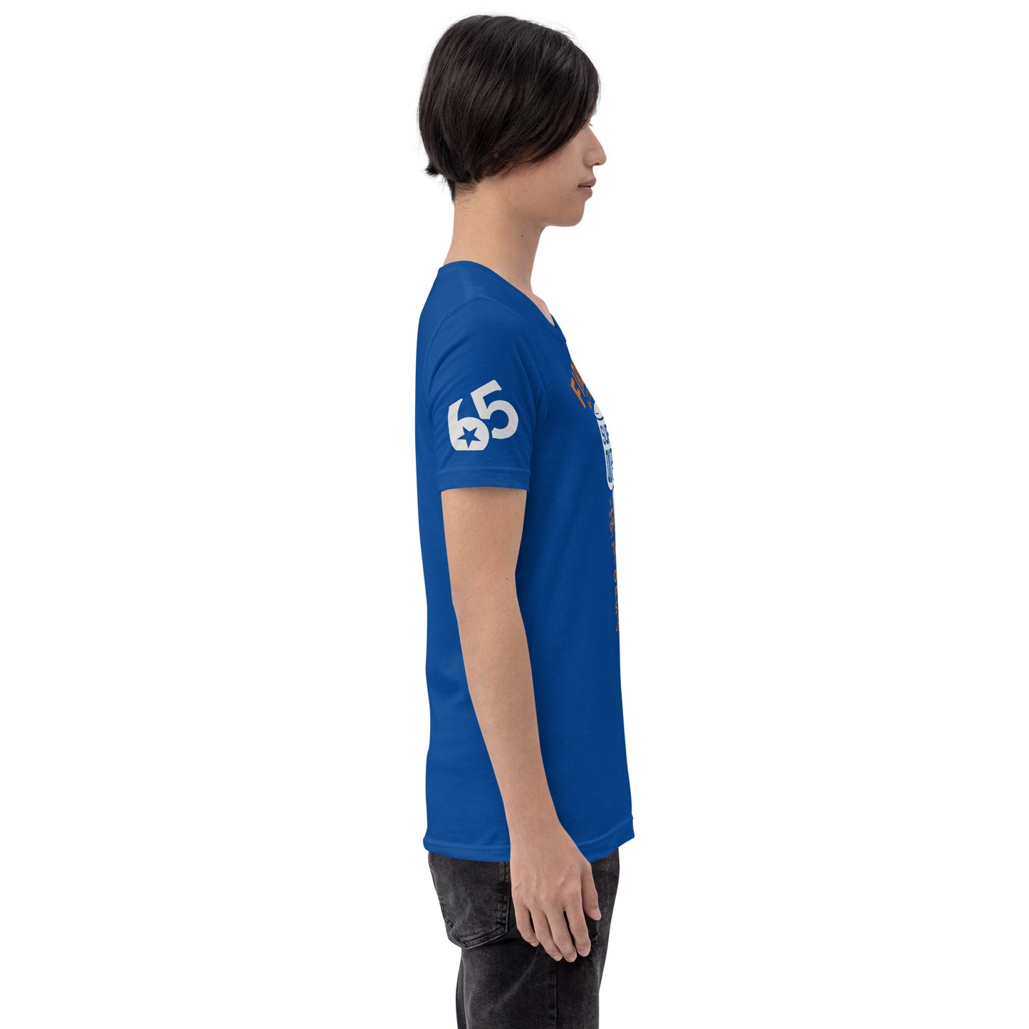 Super Quick Piston - Royal blue t-shirt - Firebone