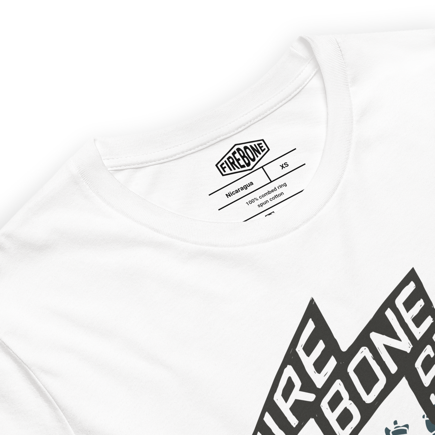 Firebone Steel - White t-shirt - Firebone