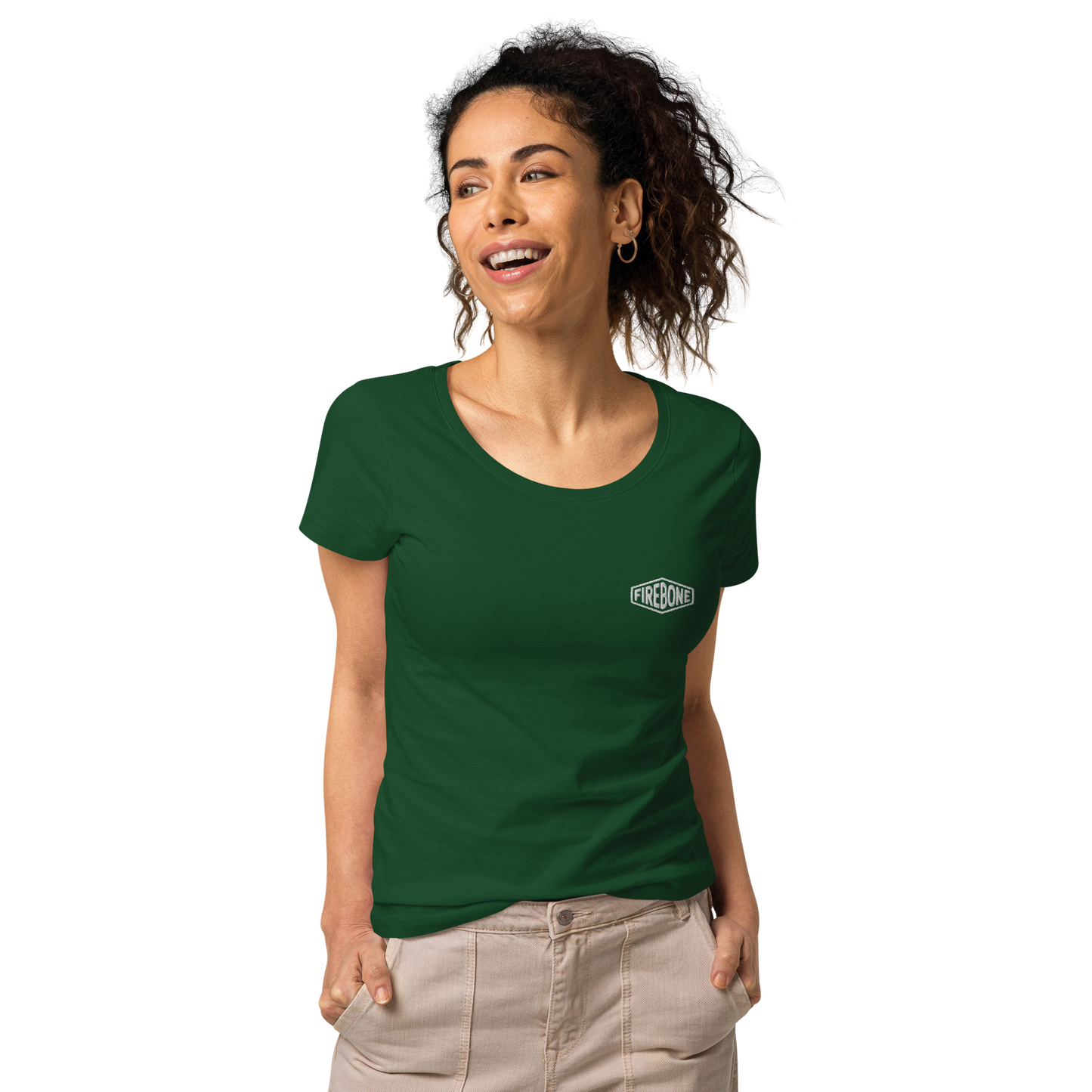 Lightning quick - Green tiger organic t-shirt - Firebone