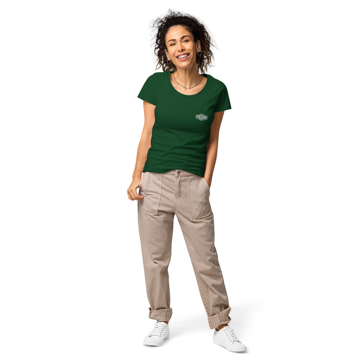 Lightning quick - Green tiger organic t-shirt - Firebone