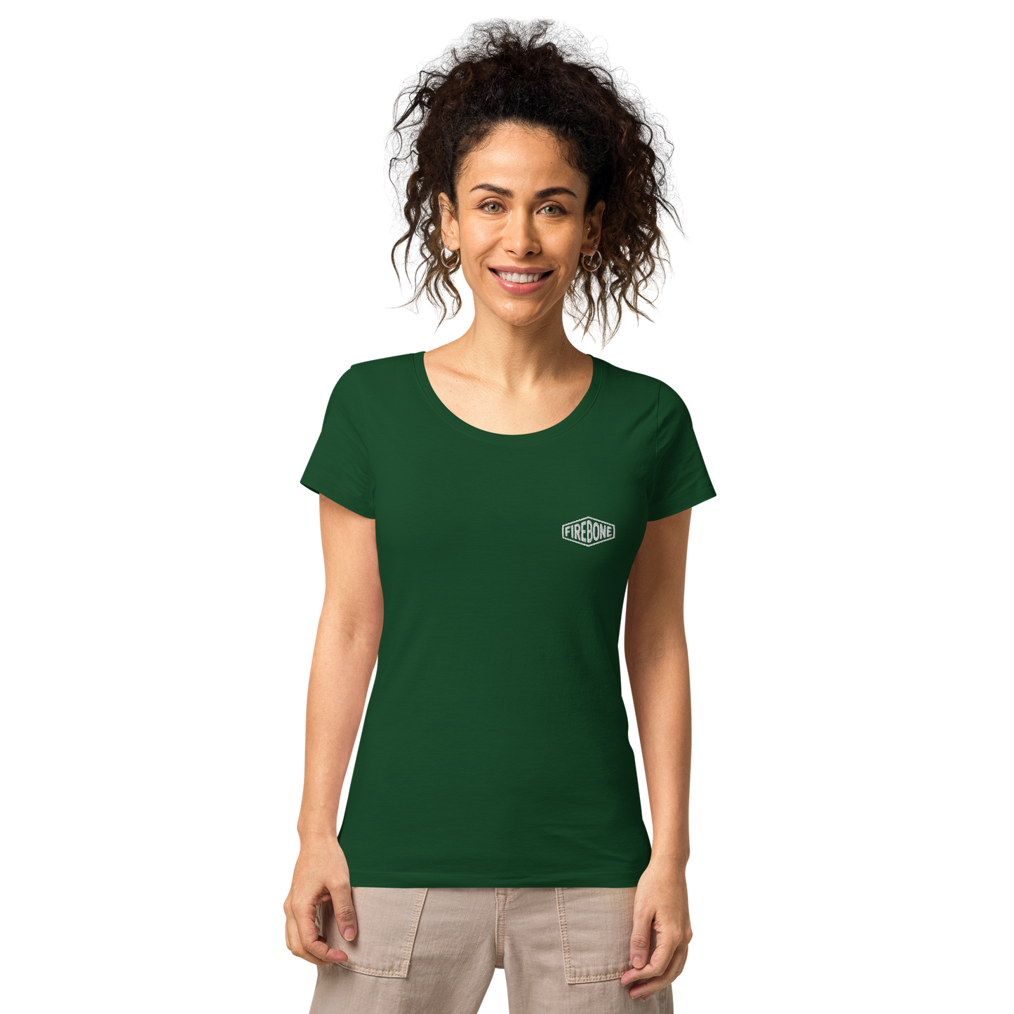 Lightning quick - Green tiger organic t-shirt - Firebone