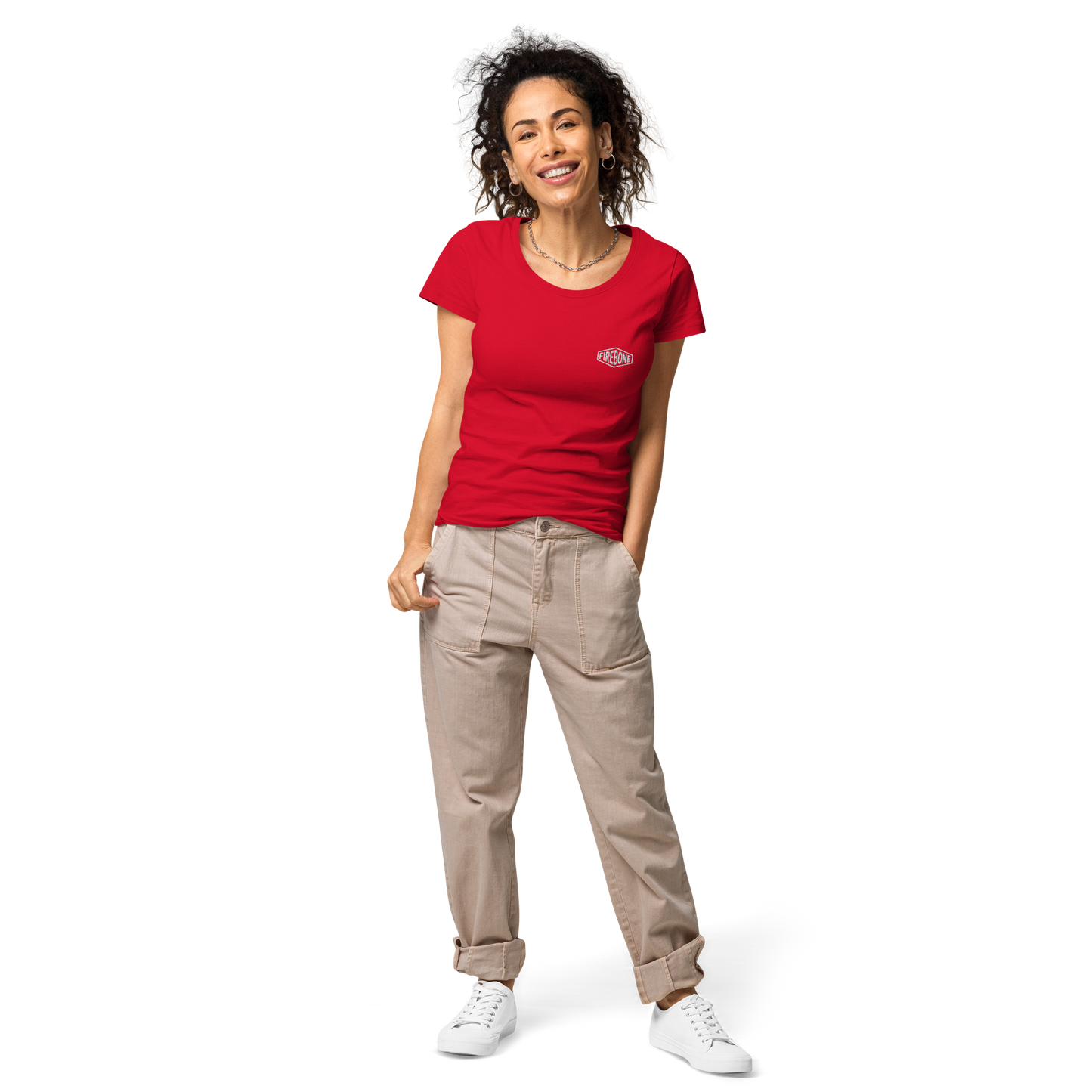 Lightning quick - Red tiger organic t-shirt - Firebone