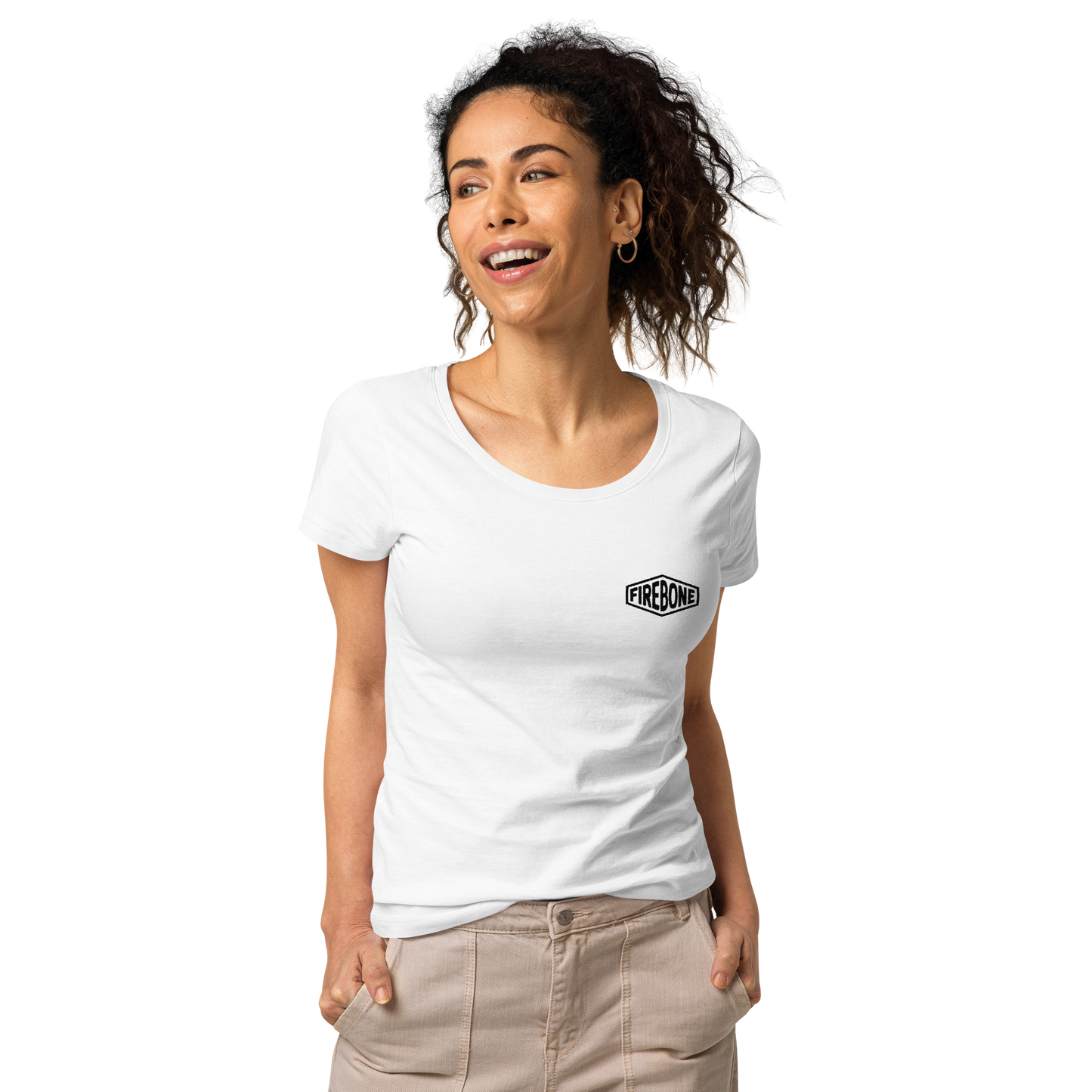 Lightning quick - White organic t-shirt - Firebone