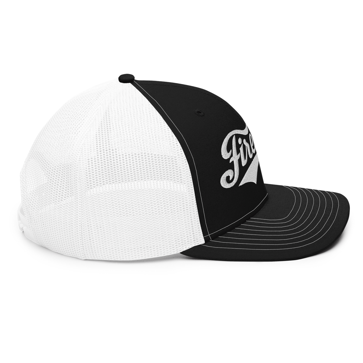 Firebone Swish logo Truckers Cap