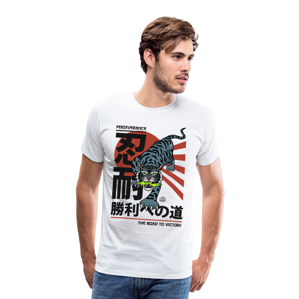 The Road to Victory - White - Men’s Premium T-Shirt - white