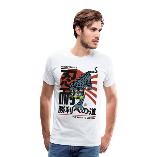 The Road to Victory - White - Men’s Premium T-Shirt - white