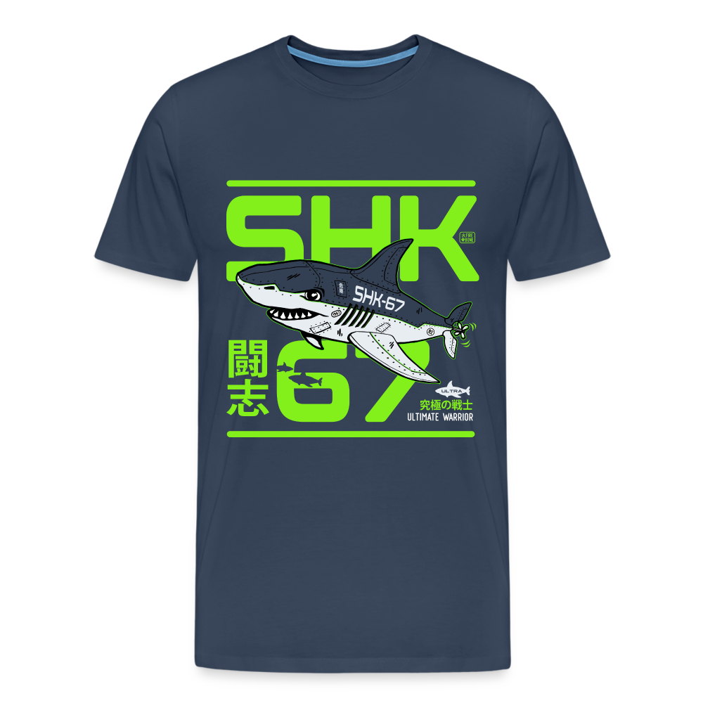 SHK-67 - Navy - Men’s Premium T-Shirt - navy