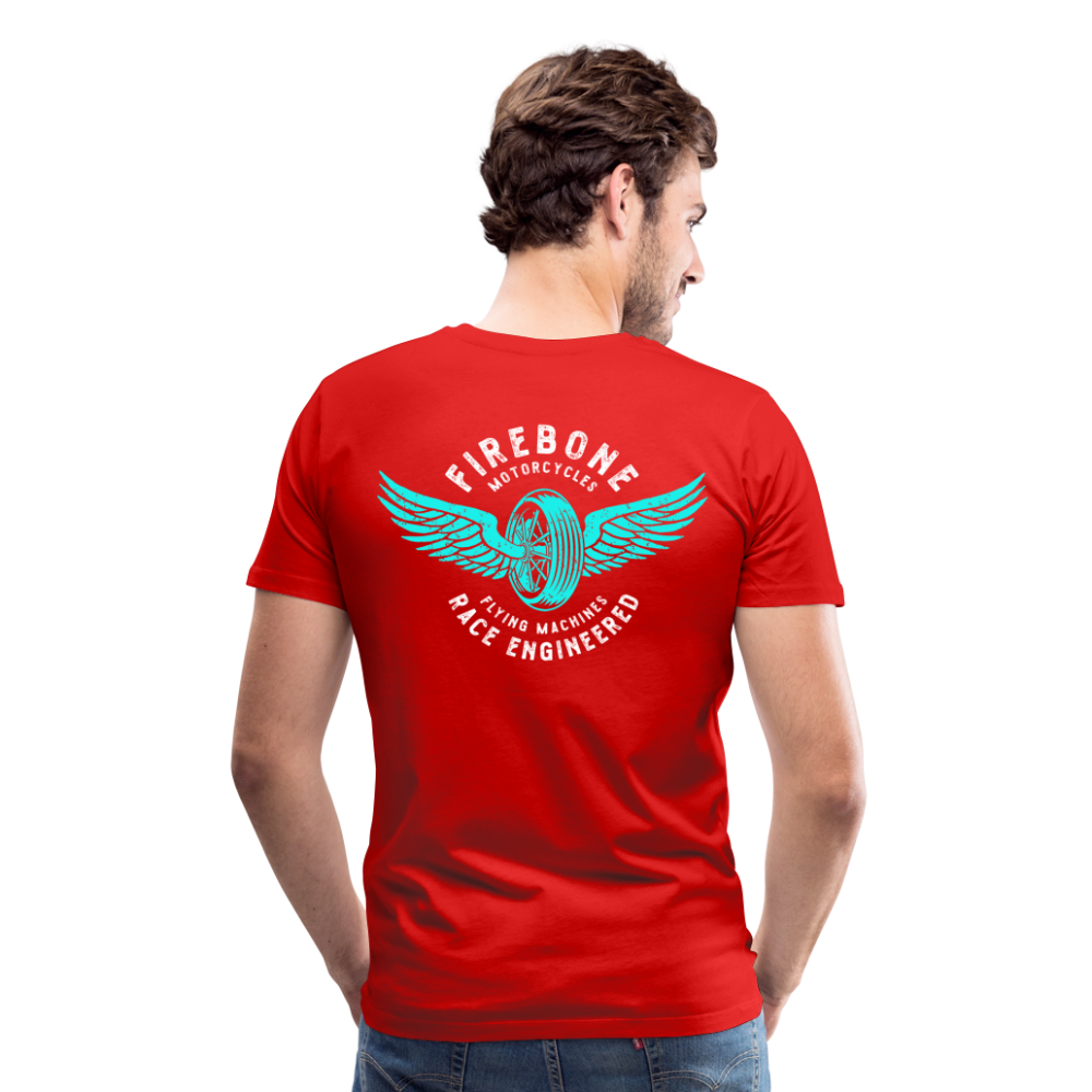 Guts before Glory - Vintage Engine t-shirt - red