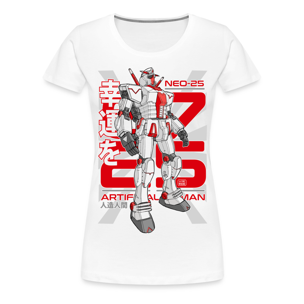 Neo-25 Robt - Premium T-Shirt - white