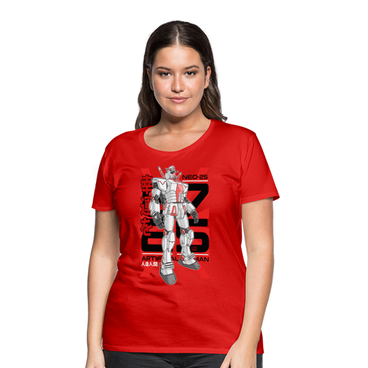 Neo-25 Robot - Premium T-Shirt - red